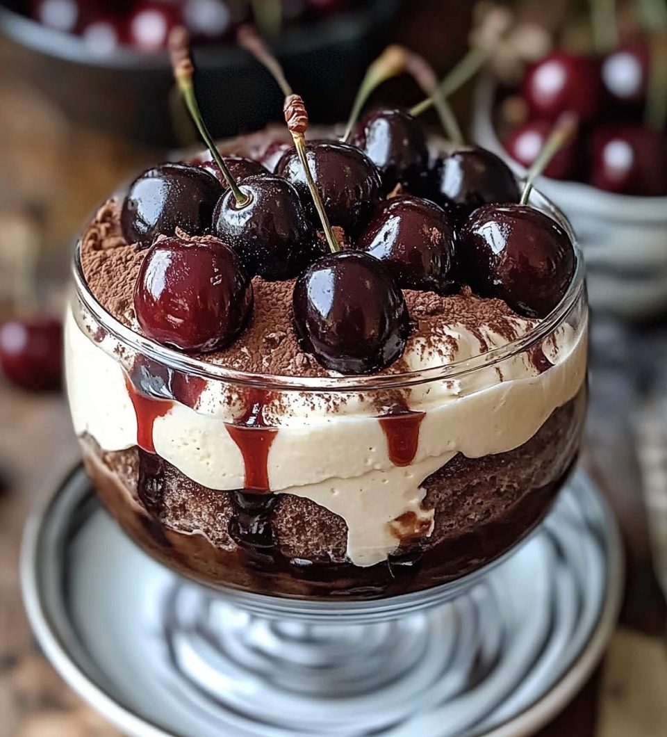 Black Forest Tiramisu