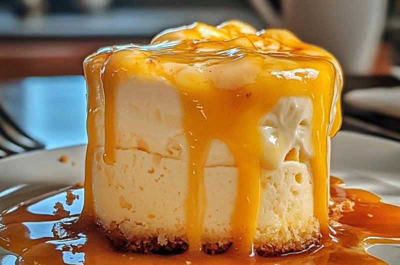 Tall and Creamy New York Cheesecake