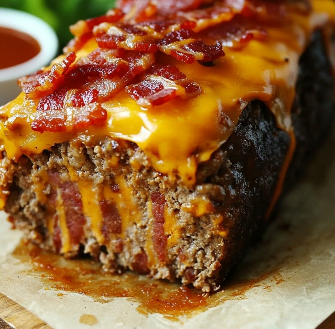 BBQ Bacon Cheeseburger Meatloaf