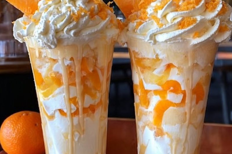 Boozy Orange Creamsicle Float