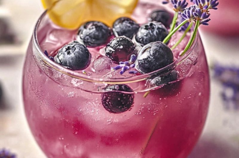 Blueberry Lavender Lemonade