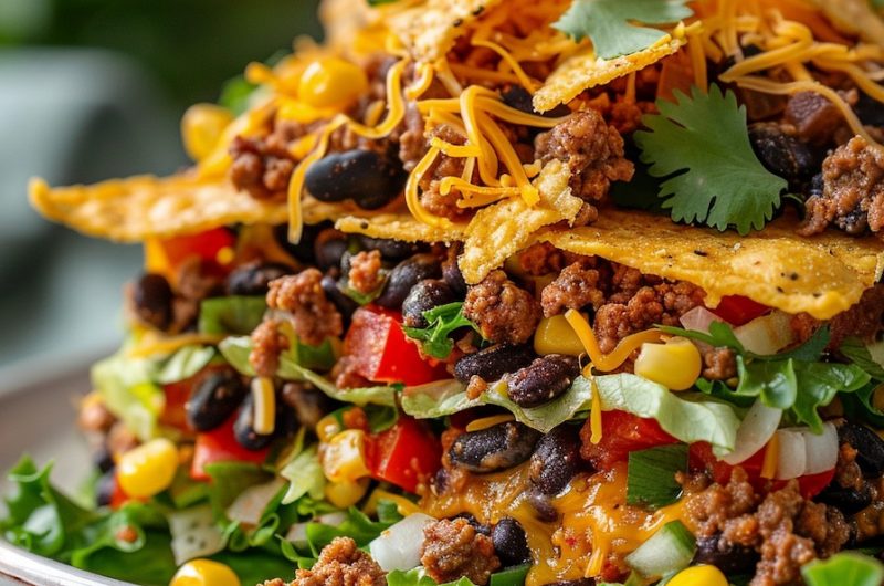 Layered Taco Salad