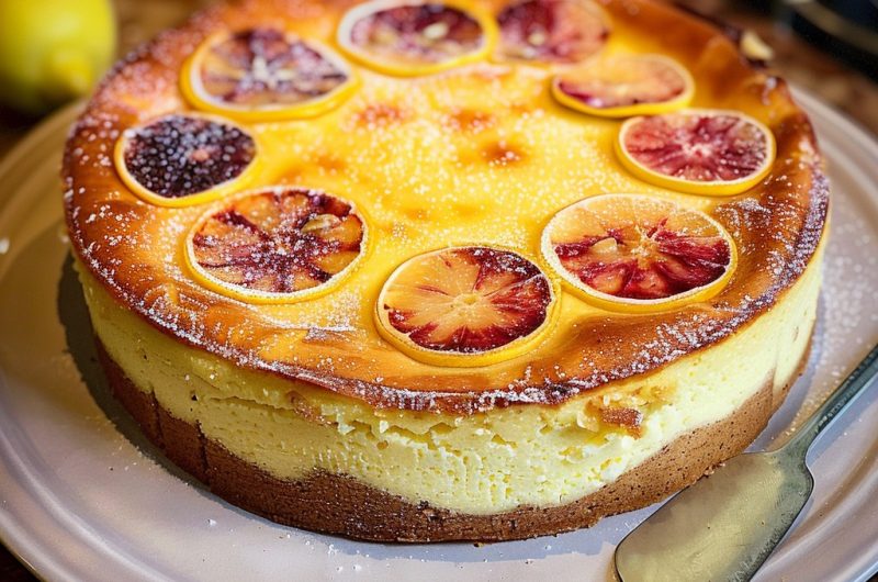 Italian Lemon Ricotta Cheesecake