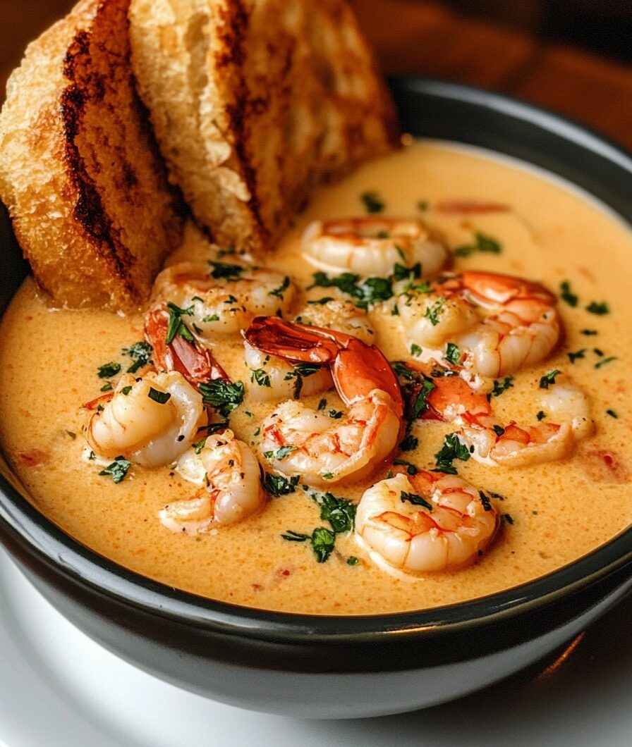Creamy Crab & Shrimp Seafood Bisque