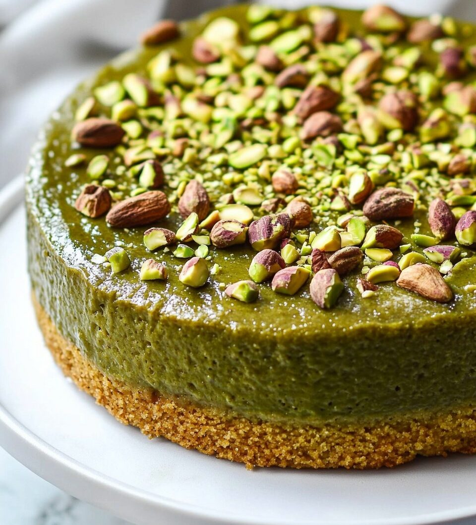 Lush Pistachio Cake Recipe