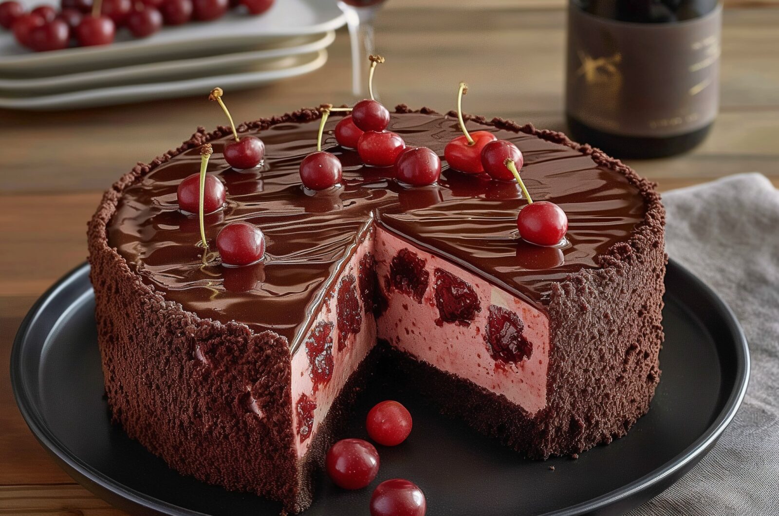 Chocolate Cheesecake Featuring Ghirardelli