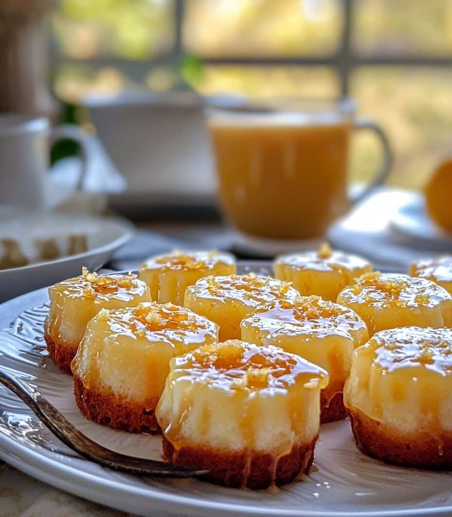 Mini Lemon Pound Cake Bites