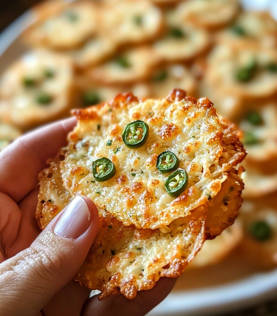 Pioneer Woman Jalapeño Cheese Crisps