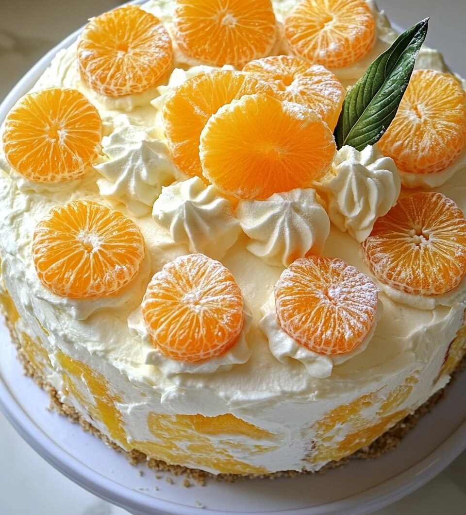 Mandarin Orange Pineapple Cake