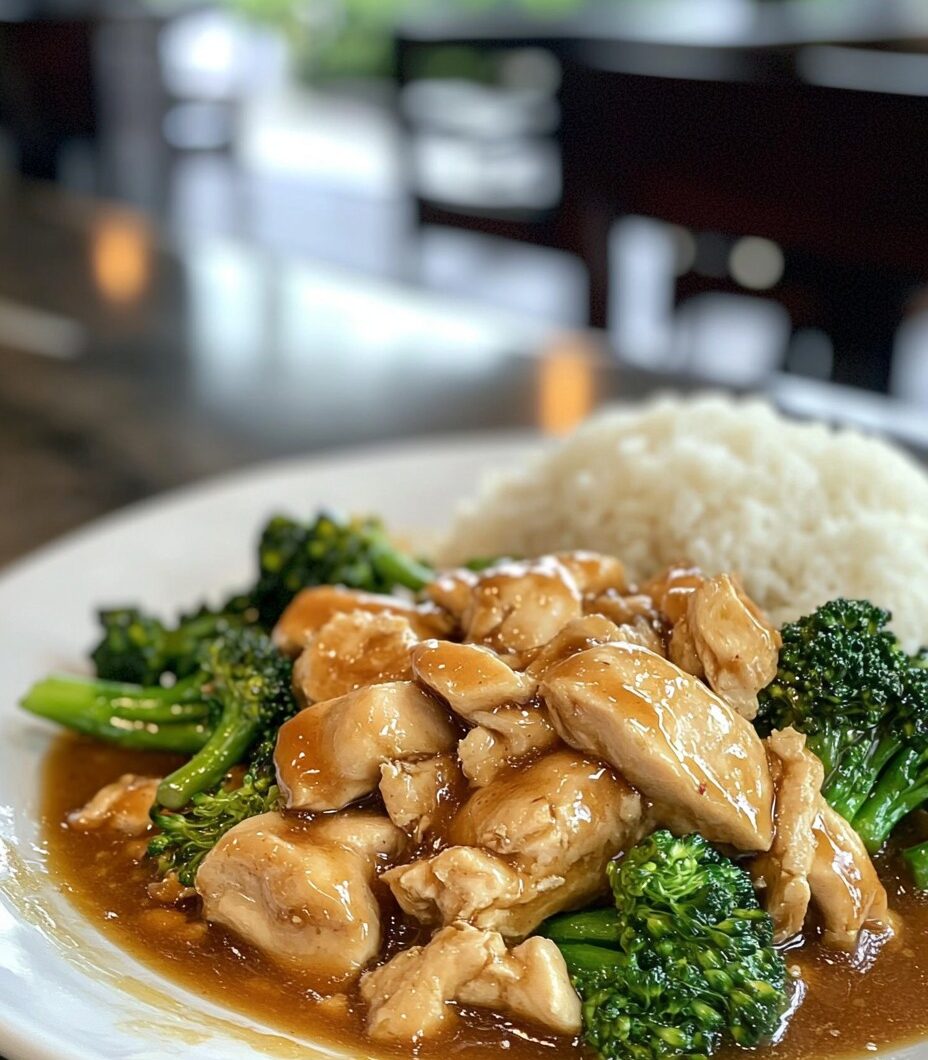 Chinese Chicken and Broccoli