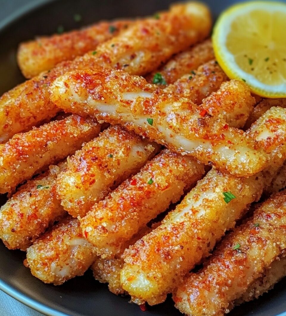 Fried Crab Fillet Sticks