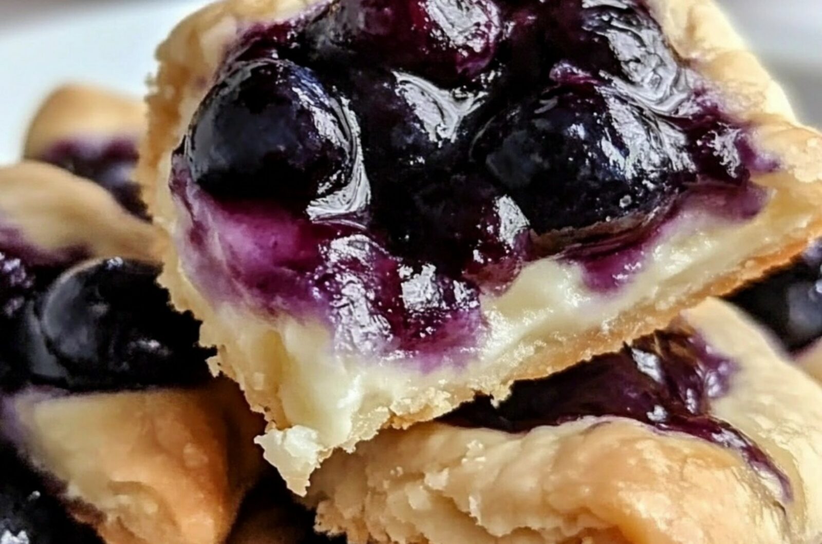 Blueberry Cream Cheese Bites