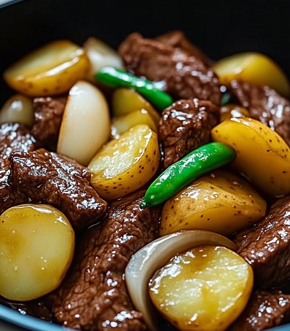 Beef and Potato Stir Fry