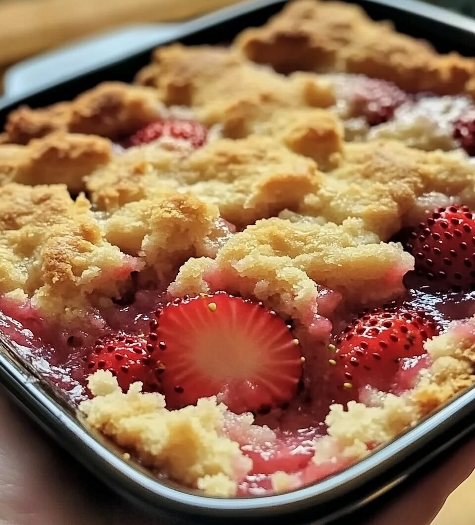 Strawberry Cobbler Recipe