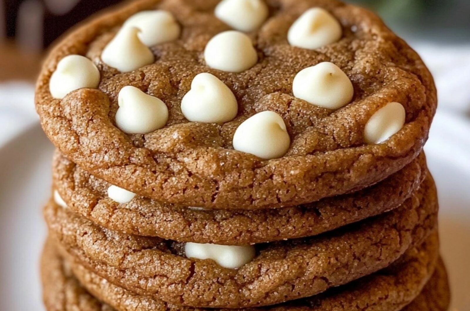 Bakery Gingerbread White Chocolate Cookies