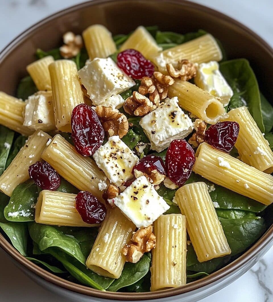 Feta & Veenbes Rigatoni Salad Bliss