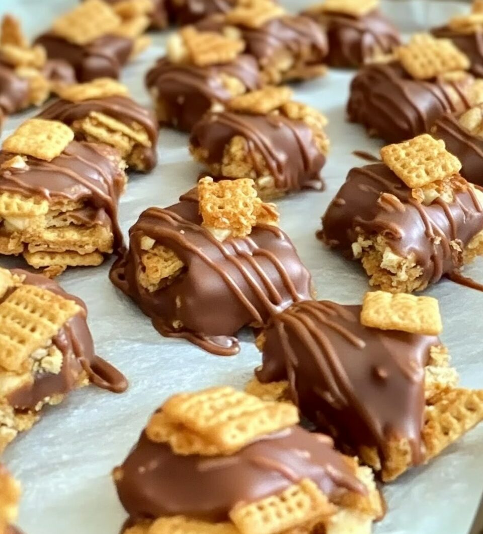 Chex Scotcheroos (Softer & Perfectly Set)