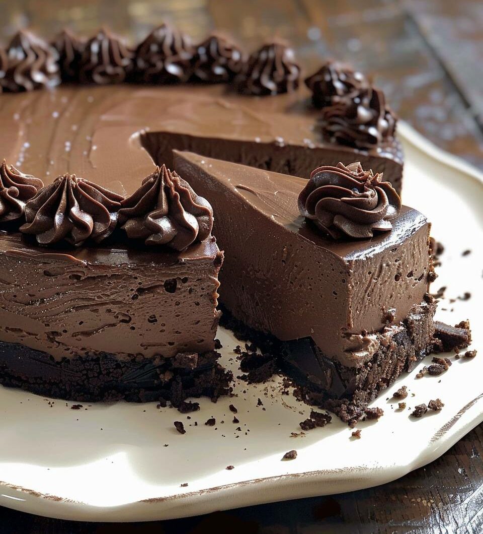 Chocolate Fudge Truffle Cheesecake