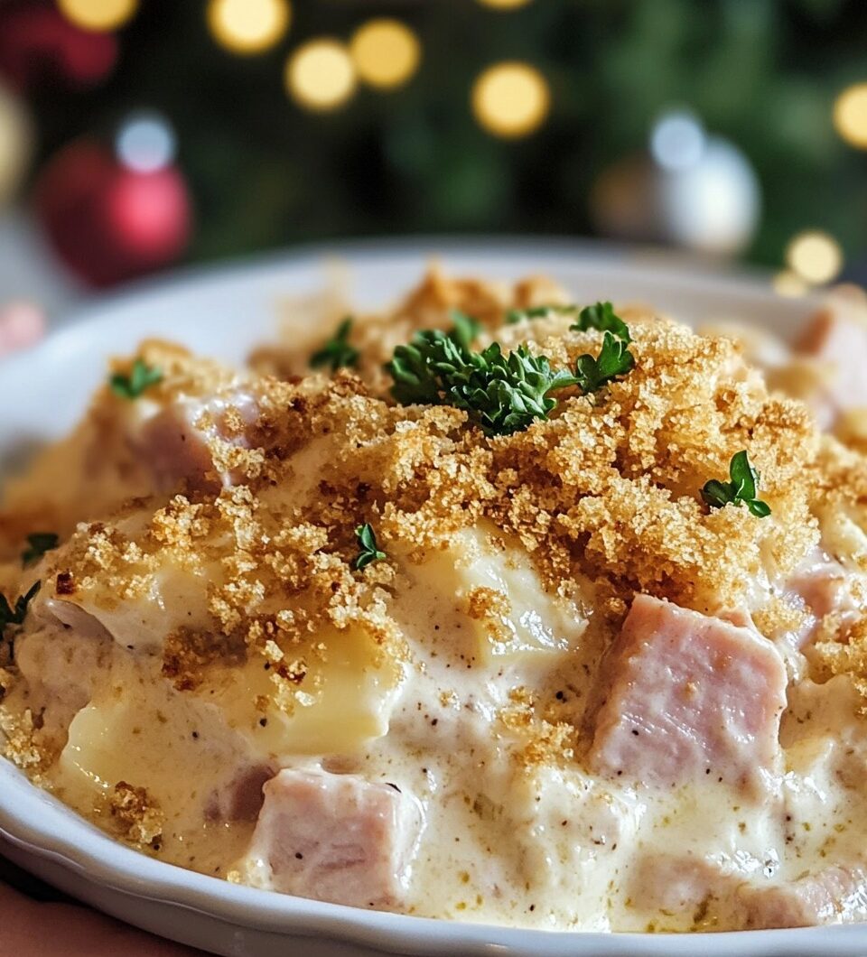 Classic Chicken Cordon Bleu Casserole
