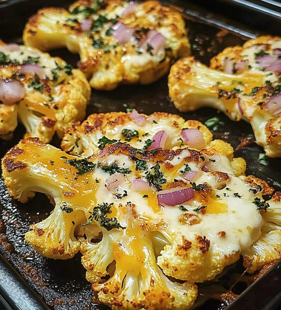 Loaded Cauliflower Steaks