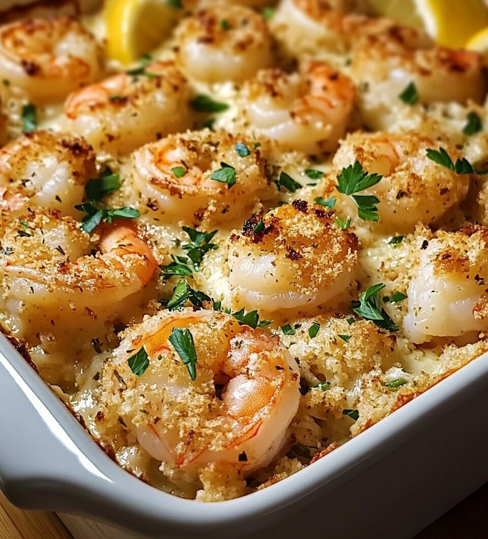 Baked Stuffed Shrimp Casserole