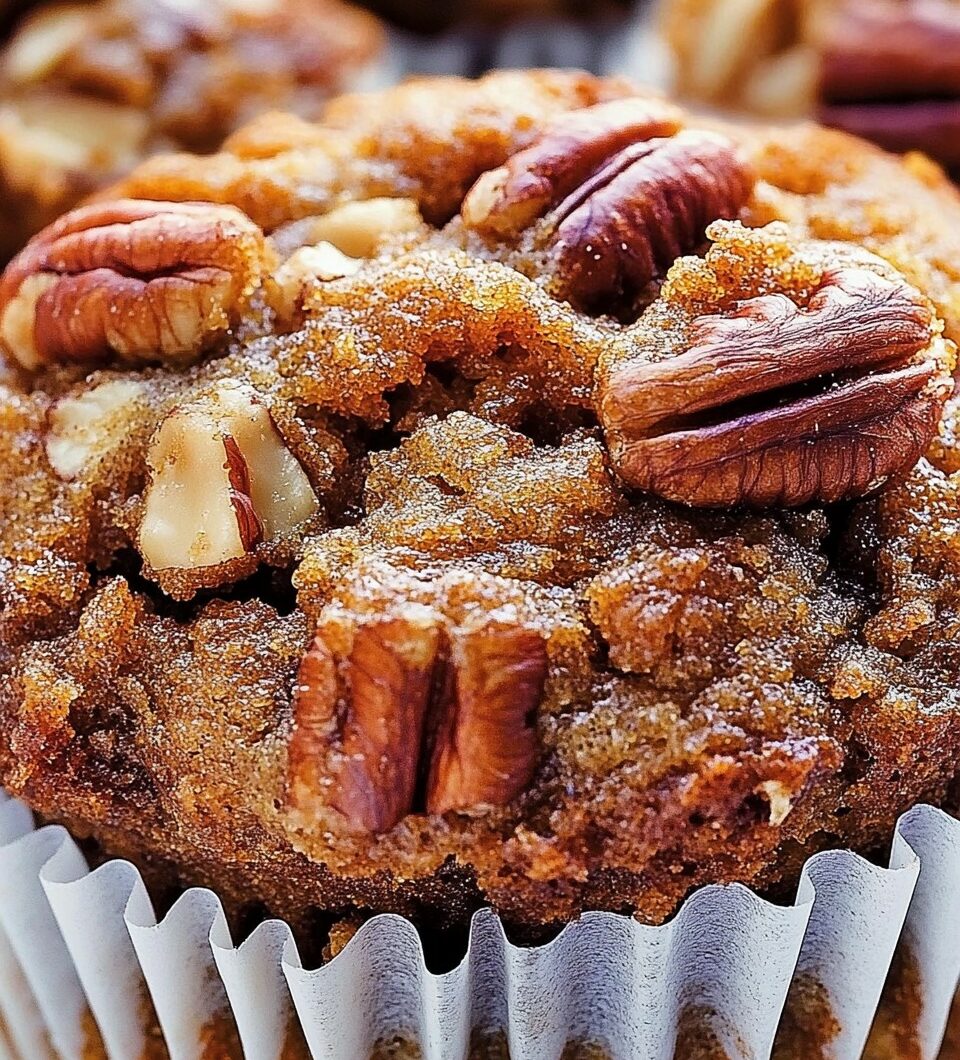 Pumpkin Pecan Muffins