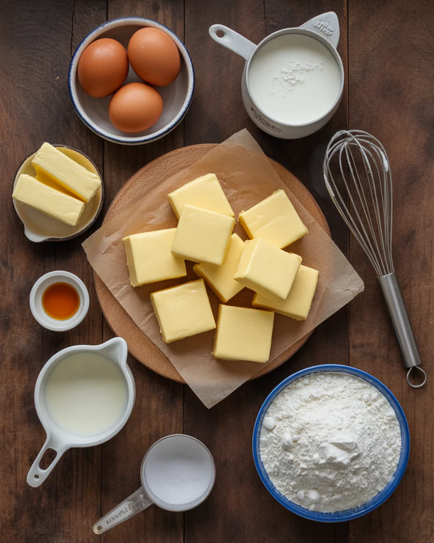 Heavenly Vanilla Custard Cream Squares
