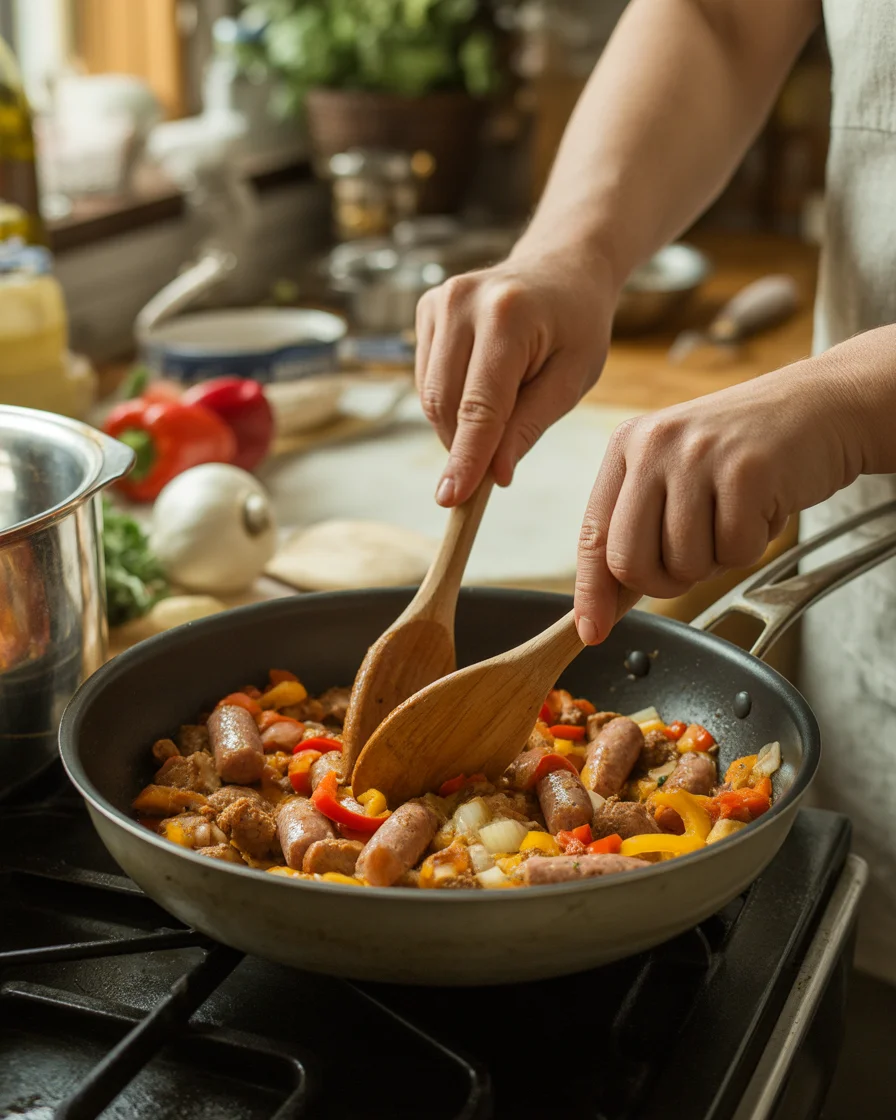 Italian Sausage Peppers and Onions