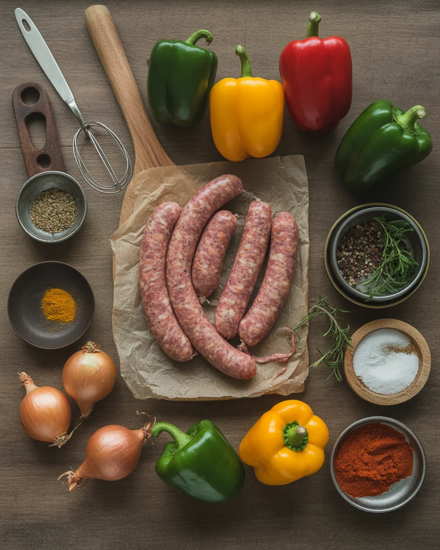 Italian Sausage Peppers and Onions