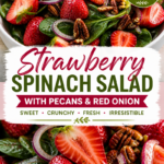 Strawberry Spinach Salad