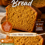 Moist Pumpkin Bread Recipe