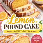 Lemon Pound Cake Recipe