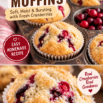 Cranberry Muffins Recipe