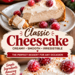 Eggnog Cheesecake Recipe