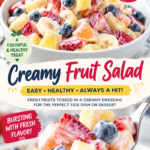 Creamy Fruit Salad Recipe
