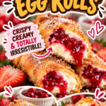 Air Fryer Cherry Cheesecake Egg Rolls Recipe