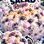 Fluffy Blueberry Marshmallow Salad Recipe