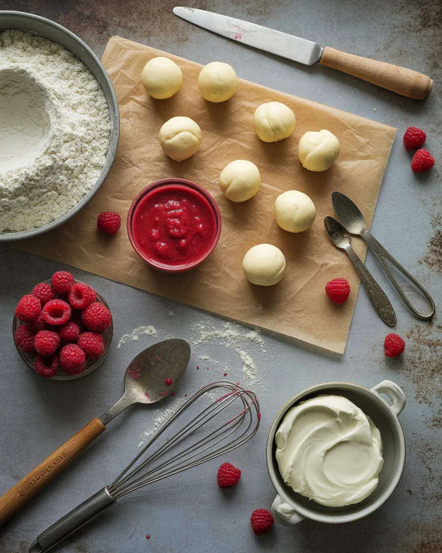 Heavenly Raspberry Cream Cheese Bites