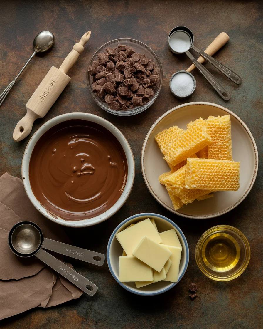 Quick No-Bake Crunchie Slice