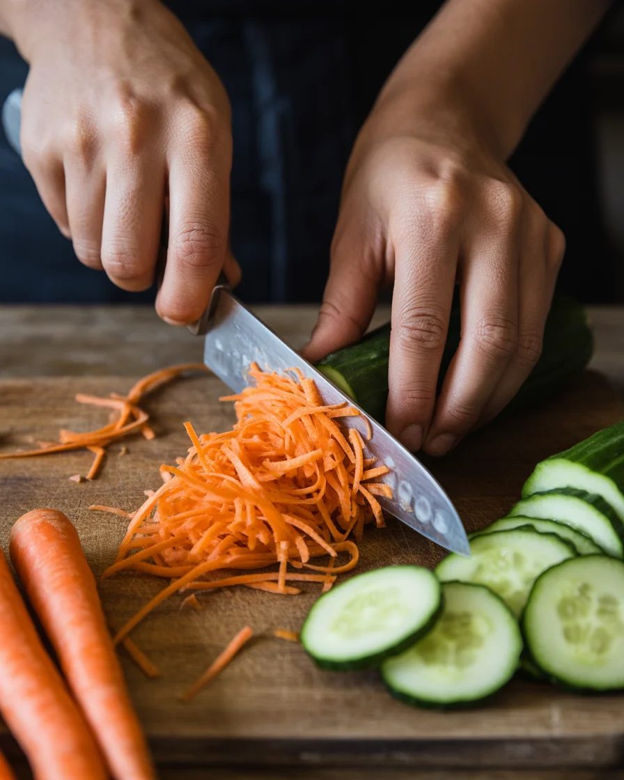 Cucumber and Carrot Salad
