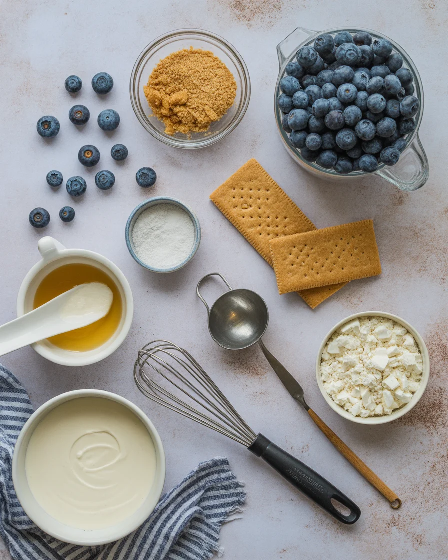 Blueberry Cheesecake Parfait