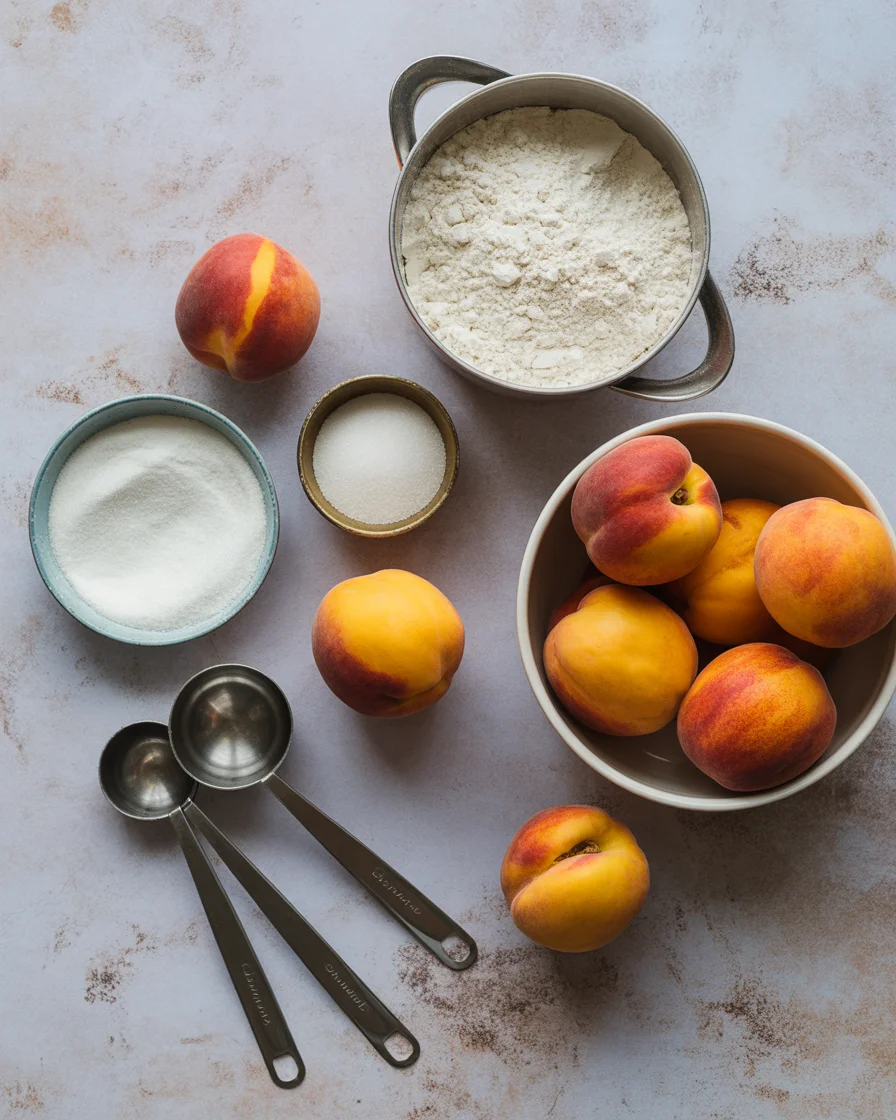 Easy Peach Cobbler Pound Cake