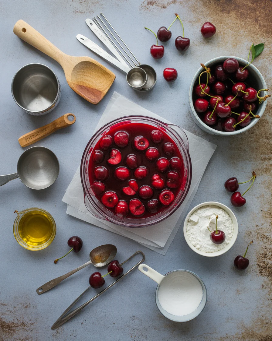 Grandma’s Cherry Delight Dessert