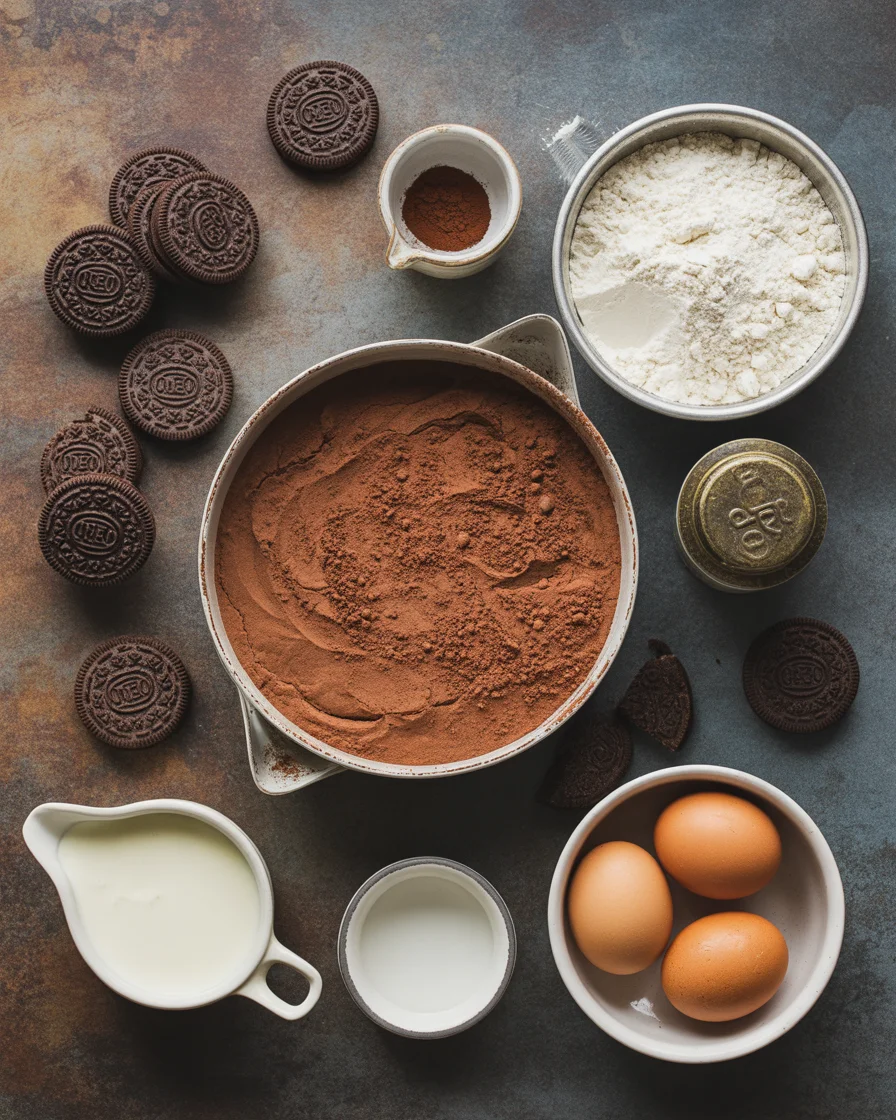 Cookies & Cream Red Velvet Brownies