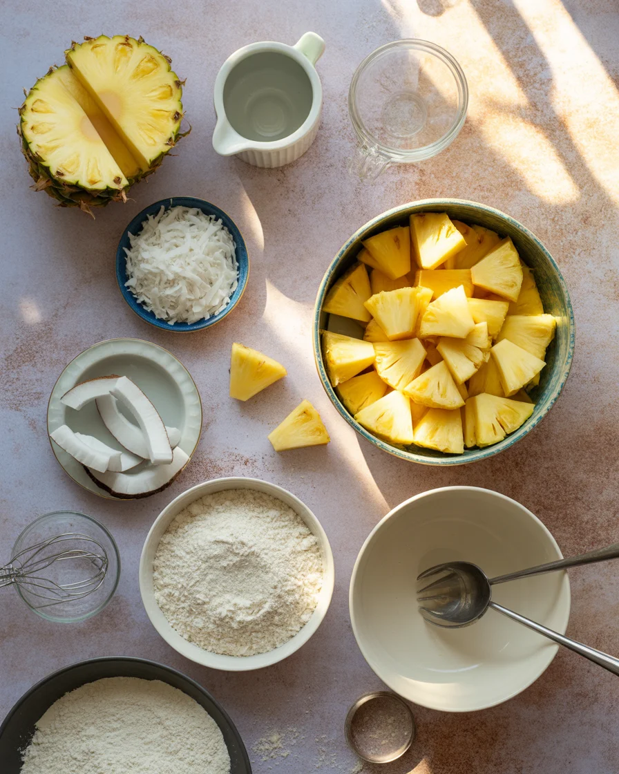 Coconut Pineapple Bites