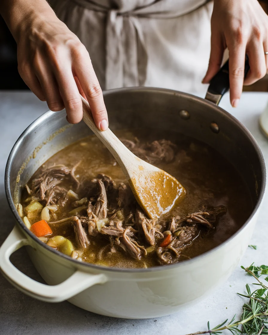Slow Cooker Pot Roast with Gravy