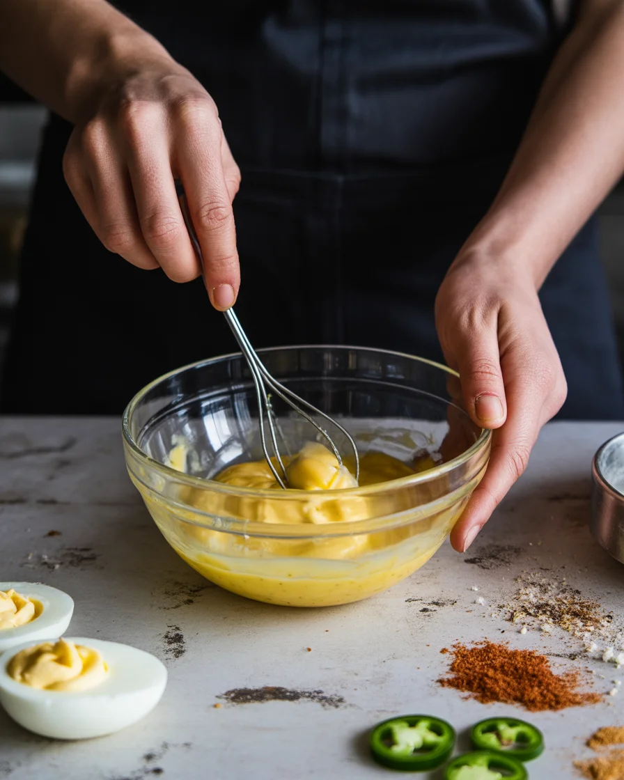 Jalapeño Popper Deviled Eggs Delight