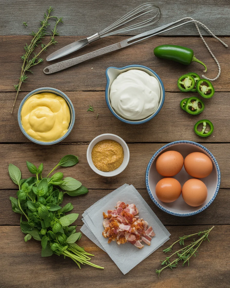 Jalapeño Popper Deviled Eggs Delight