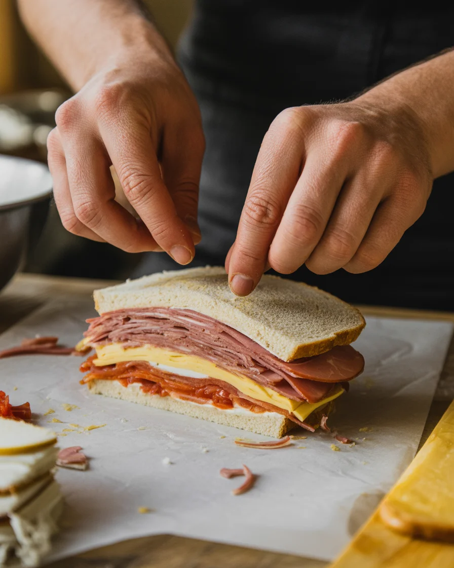 Reuben Bake sandwich