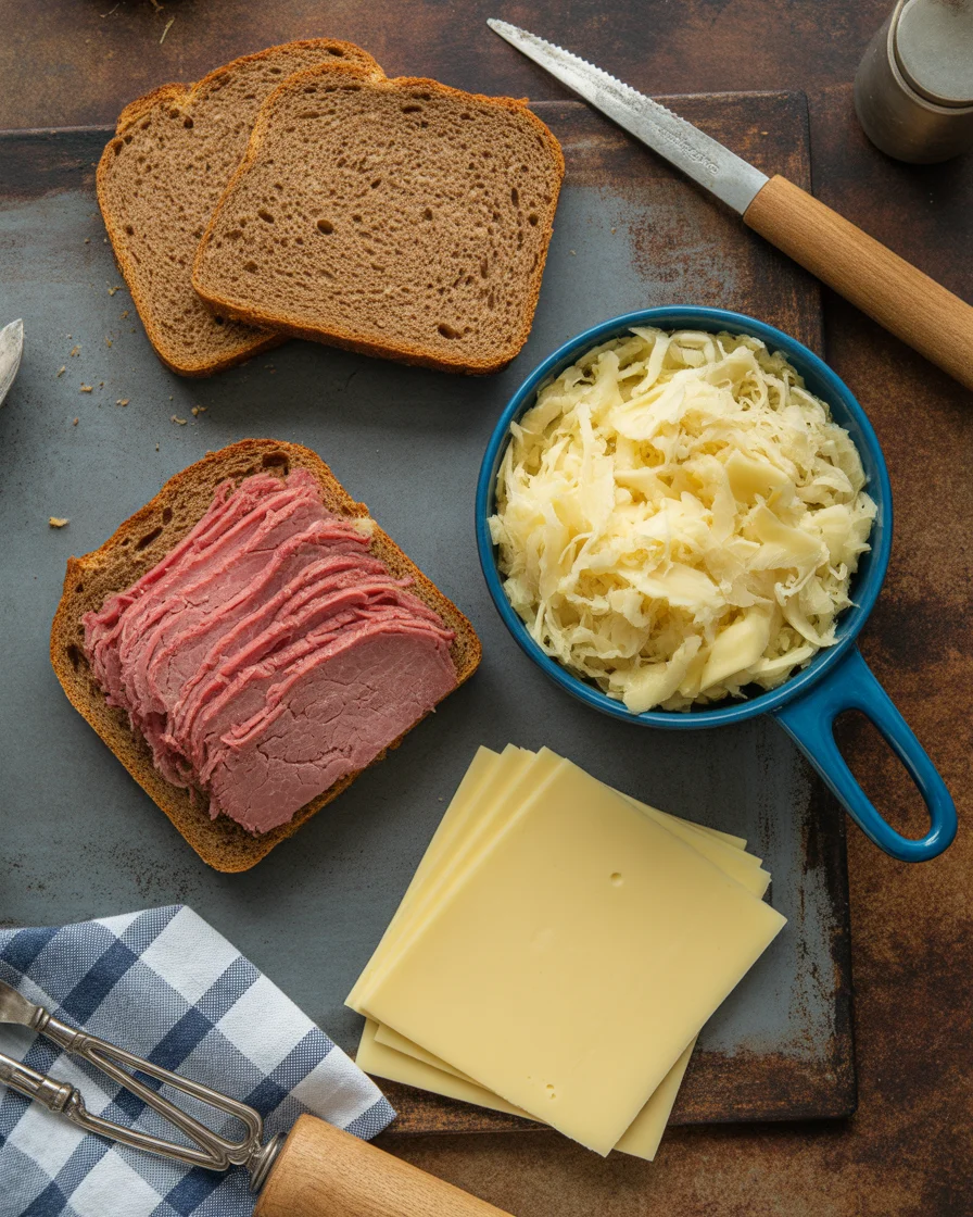 Reuben Bake sandwich